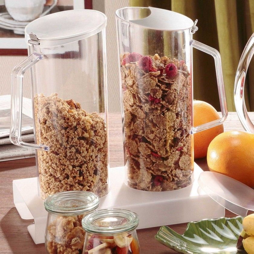 Dispensador Cereais Duplo 26X15.5cm