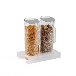 Dispensador Cereais Duplo 26X15.5cm