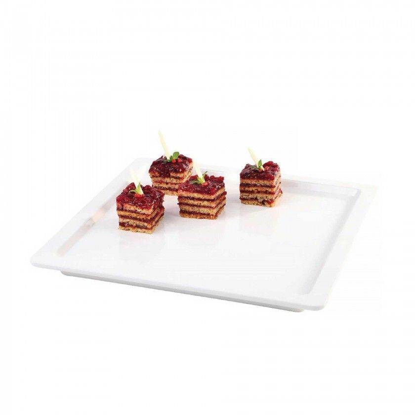 Bandeja Melamina Apart Aps Quadrada 53X53X2.5cm Bandeja Melamina Apart Aps Quadrada 53X53X2.5cm