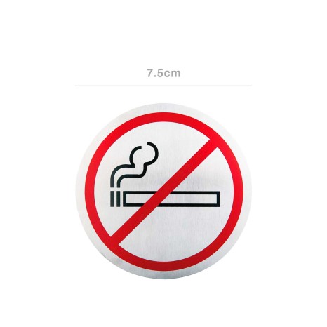 Sinal N�o Fumadores Inox Aps - Image product