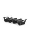 Suporte Melamina para 3-4 Tacos 23X6X4cm Suporte Melamina para 3-4 Tacos 23X6X4cm