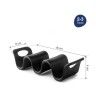 Suporte Melamina para 2-3 Tacos 18X6X4cm Suporte Melamina para 2-3 Tacos 18X6X4cm