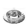 Grelha Cozinhar Vapor Lacor Redonda 24cm Grelha Cozinhar Vapor Lacor Redonda 24cm