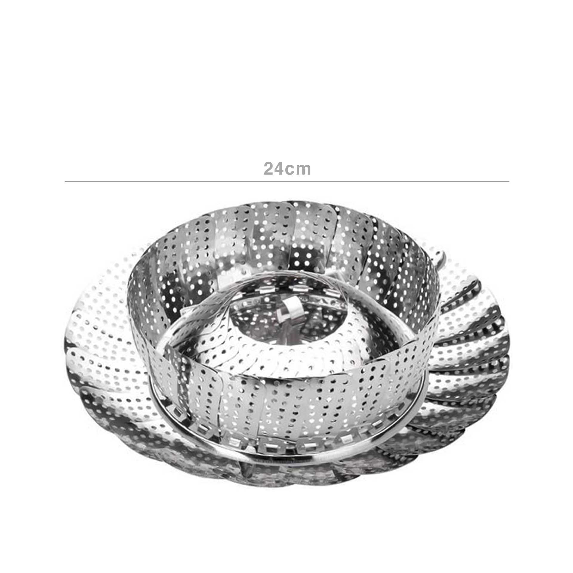 Grelha Cozinhar Vapor Lacor Redonda 24cm
