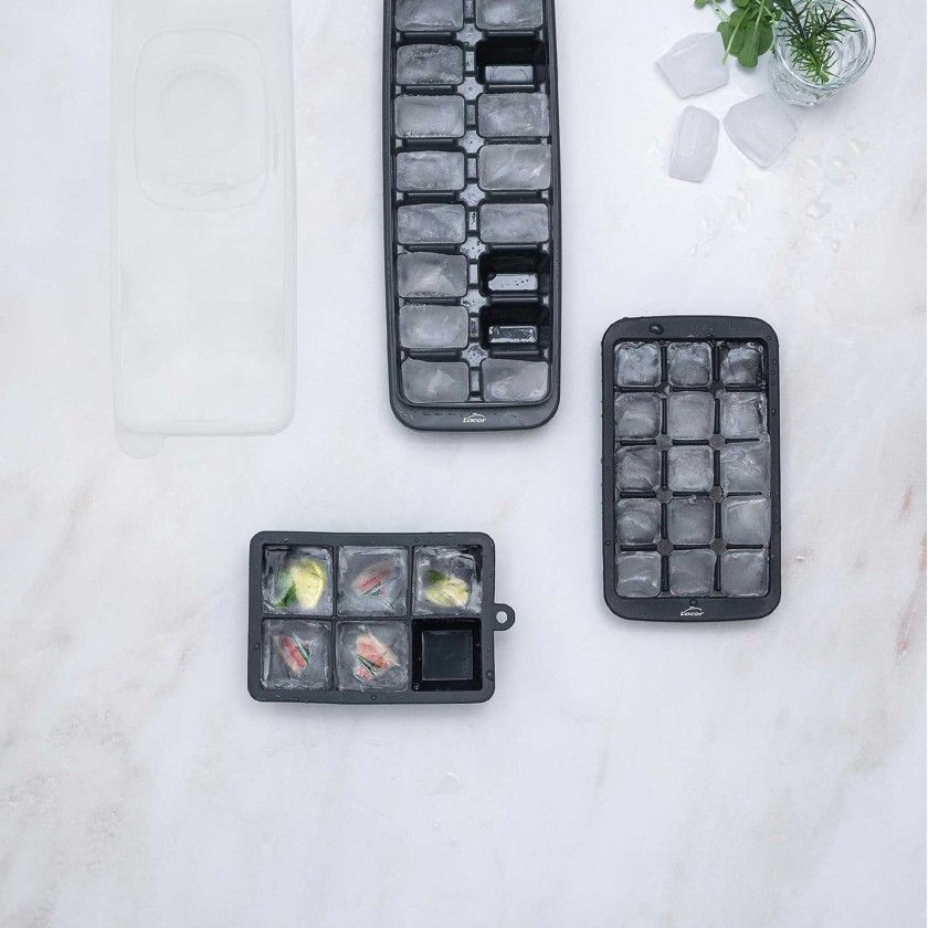 Cuvete Gelo Silicone 15 Cubos 20X11.5X3.5cm Cuvete Gelo Silicone 15 Cubos 20X11.5X3.5cm