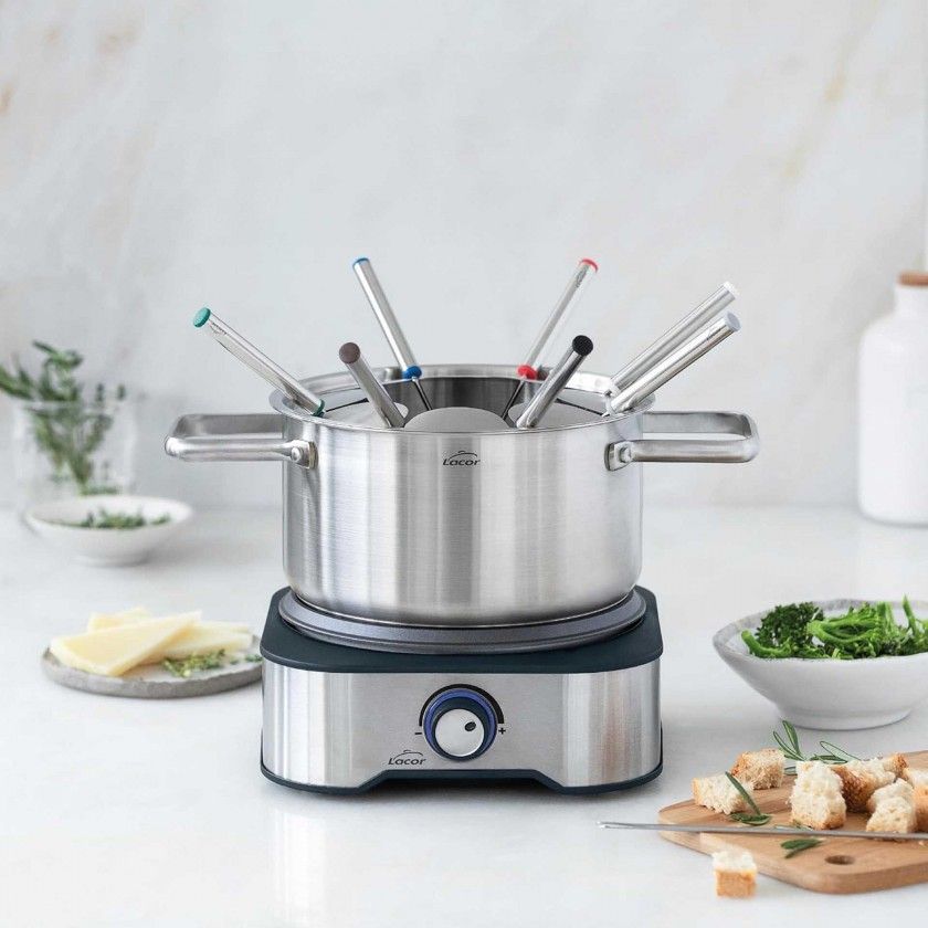 Fondue Plus Lacor 1500w 1200ml 29.5X21.5X24.5cm Fondue Plus Lacor 1500w 1200ml 29.5X21.5X24.5cm