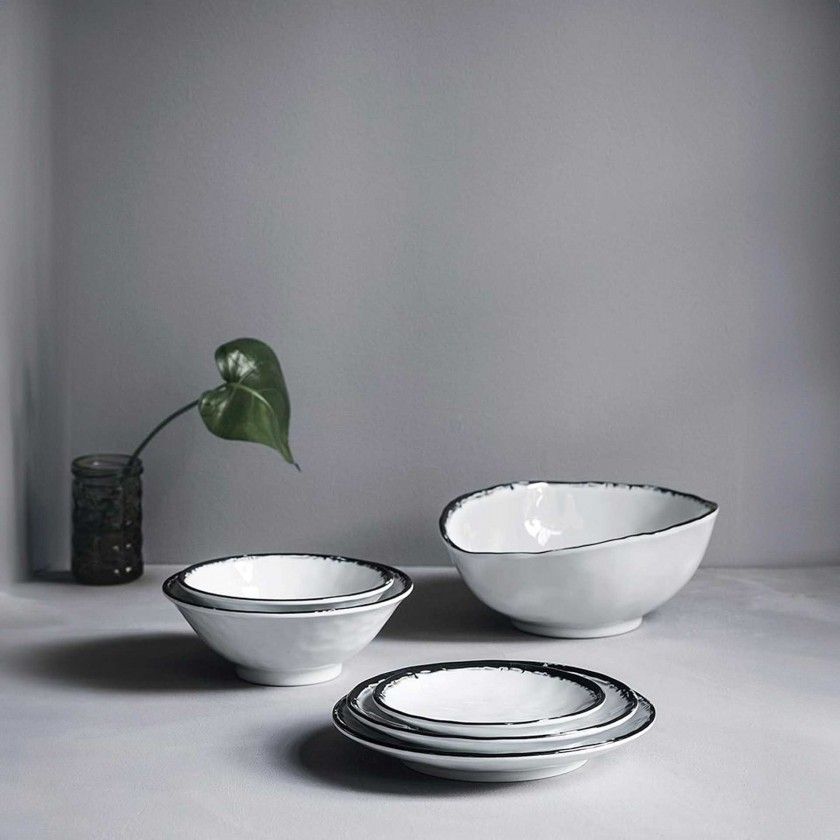 Prato Raso Melamina Sea Redondo 15.5X2.4cm