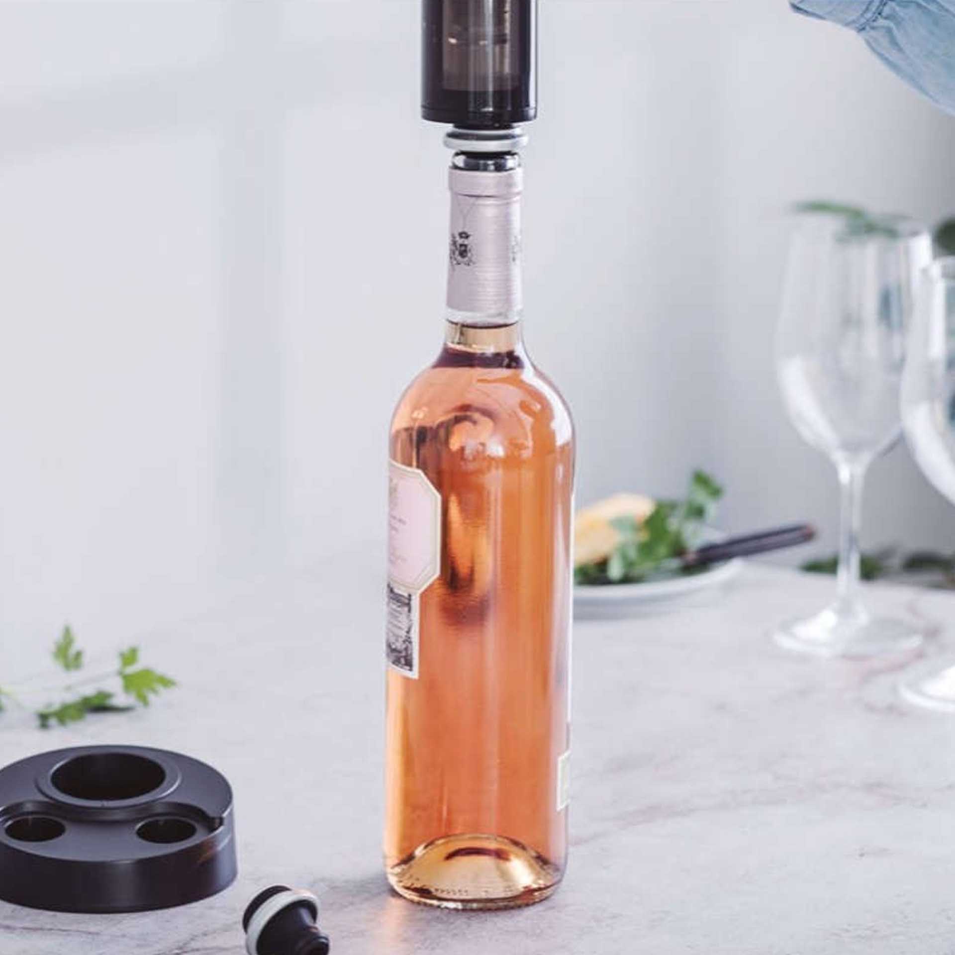 Bomba Vácuo Plástico Preto 4.5X20cm