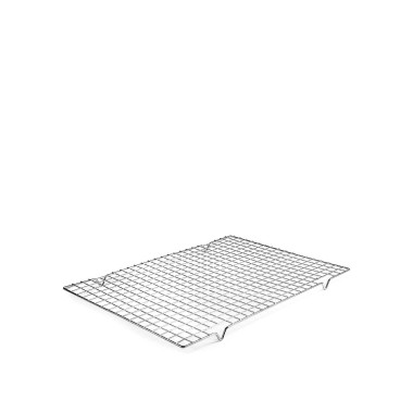 Grelha Pastelaria A�o Cromado Retangular 43X30cm