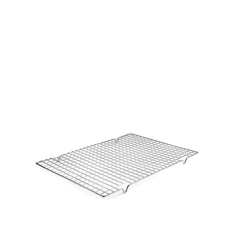 Grelha Pastelaria A�o Cromado Retangular 43X30cm - Image product