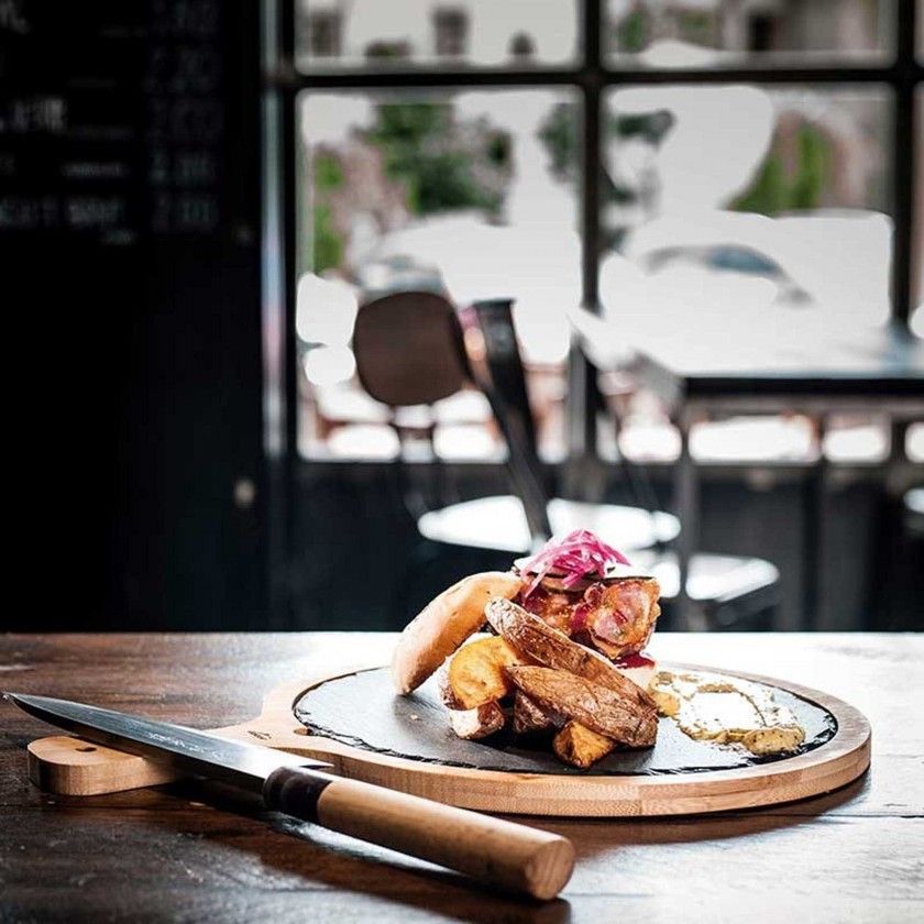 Tbua Ardsia / Bambu com Pega Redonda 38.5X28X1.5cm