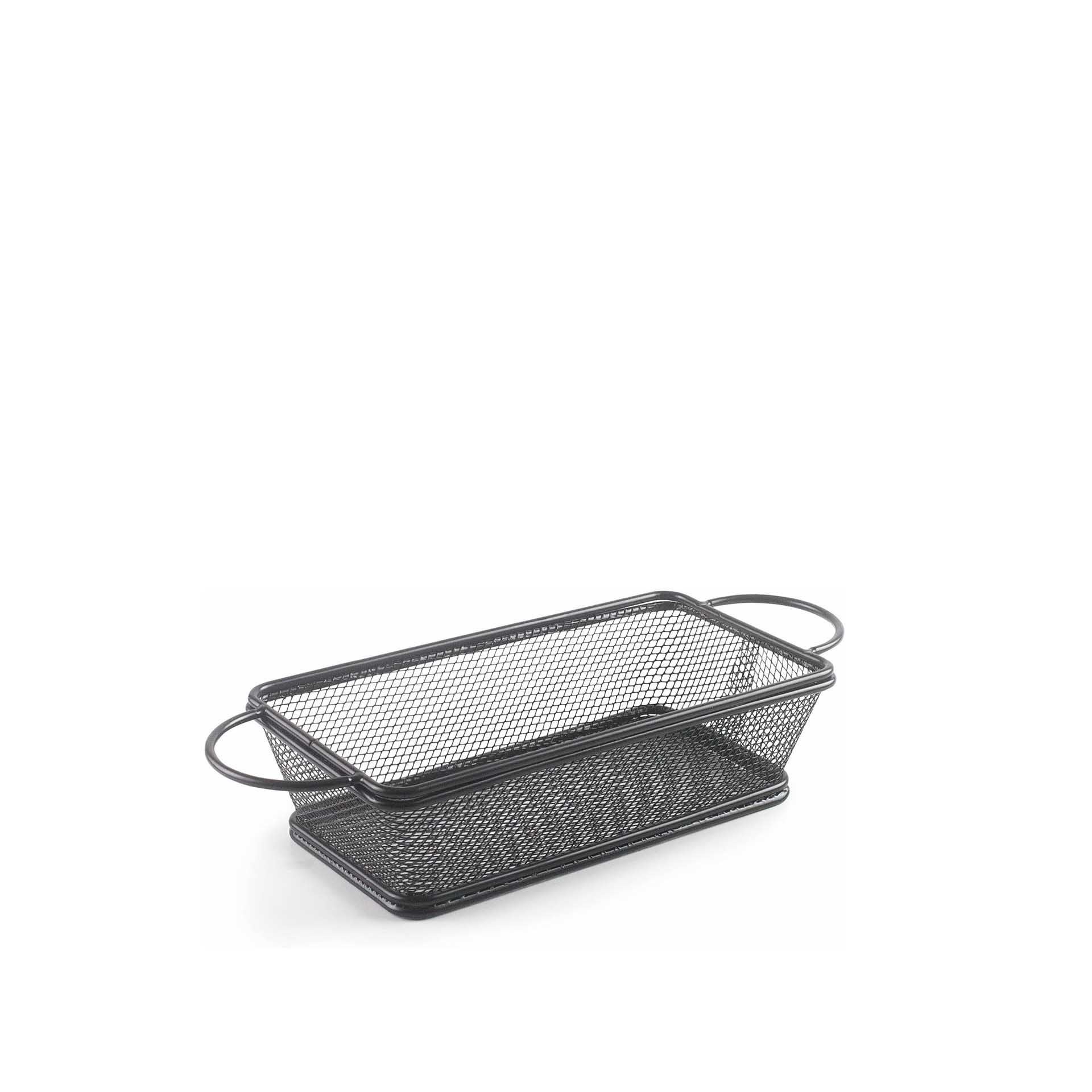 Cesto Servir com Asas Retangular 21X11X6cm