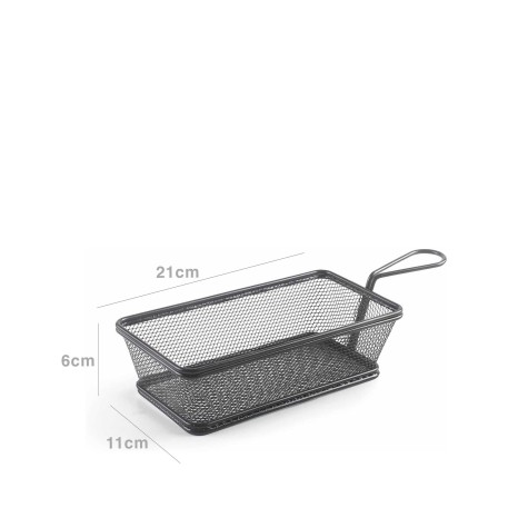 Cesto Servir Retangular 21X11X6cm - Image product
