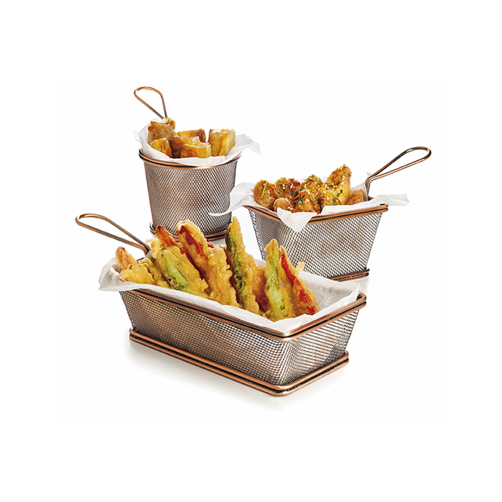 Cesto Servir Cónico 12X10cm