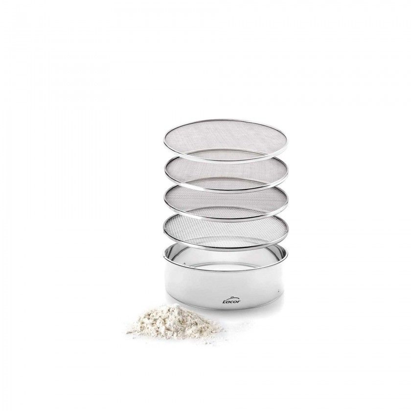 Peneira Inox 4 Redes Lacor Peneira Inox 4 Redes Lacor