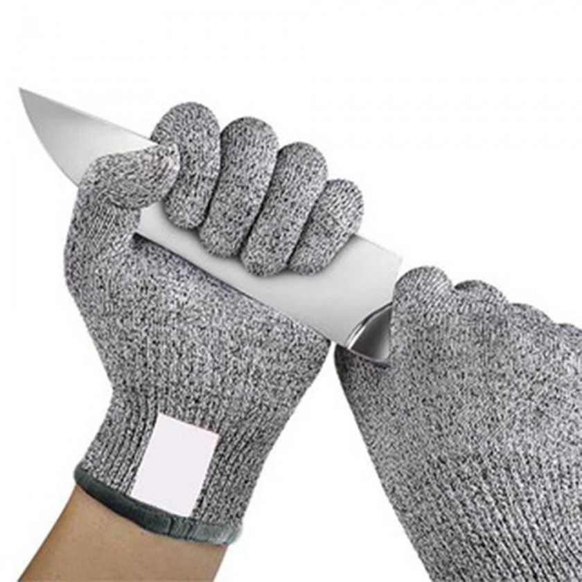 Luva Proteção Anticorte Têxtil Tamanho M 24cm Luva Proteção Anticorte Têxtil Tamanho M 24cm