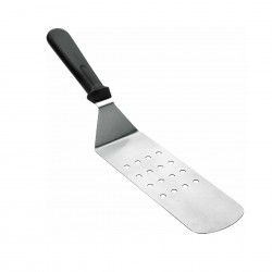 Esptula Inox Perfurada Cabo Preto 7.5X21.5cm