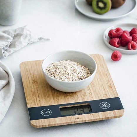 Balan�a Cozinha Digital Bambu 5kg 21.8X18.8X2.1cm - Image product