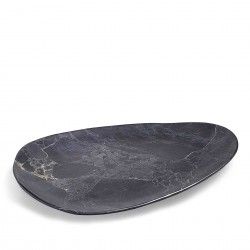 Travessa Ovo Stone Preto 40.7X30.5X4.3cm