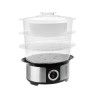 Cozedor Vapor El�trico Lacor 1000W 41X35X26.5cm