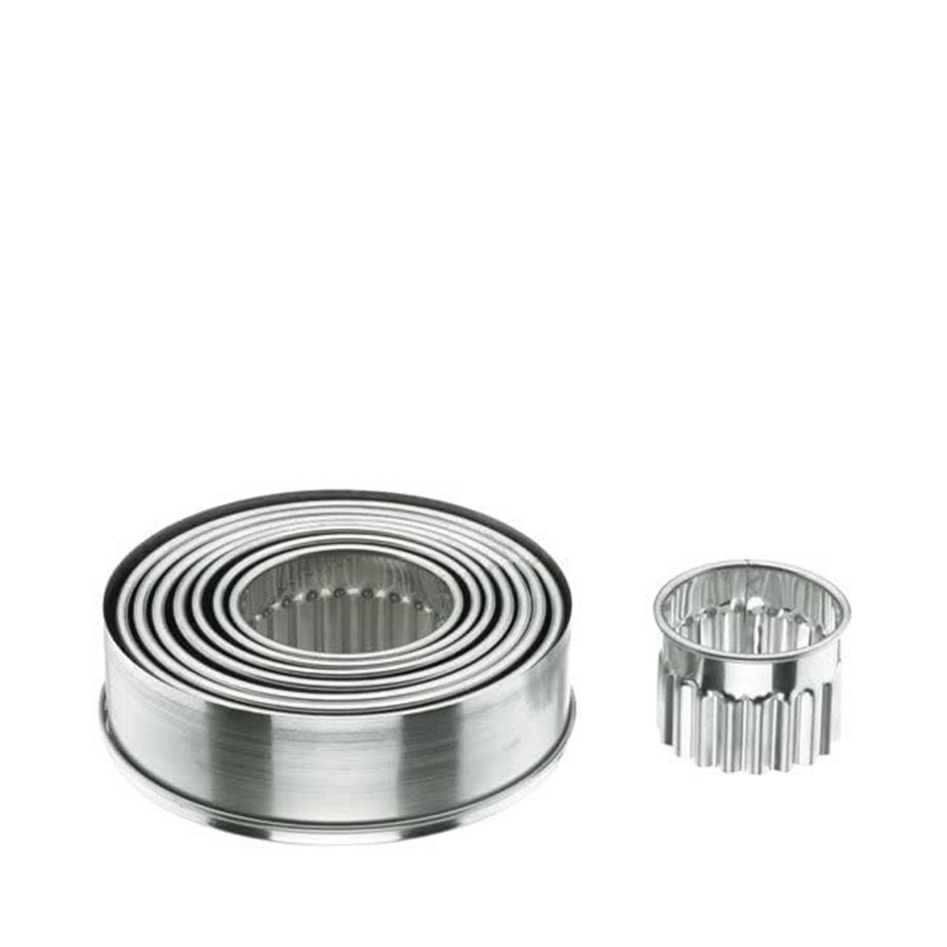 Corta Massa Inox Redondo Curva Pack 9