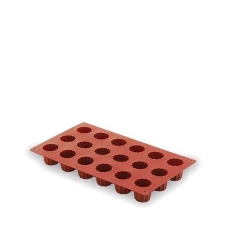 Molde Silicone Retangular 18 Cavidades 30X17.5cm - Image product