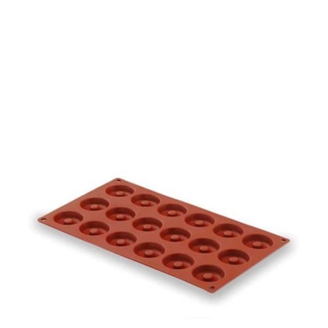 Molde Silicone Retangular 18 Cavidades 30X17.5cm - Image product