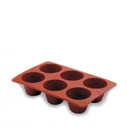 Molde Silicone Retangular 6 Cavidades 29X19cm