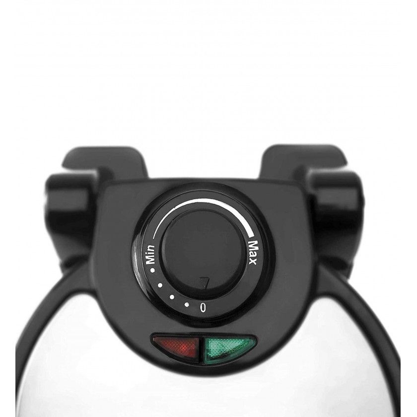 Máquina Waffles Elétrica Reversível 875W 34X24X15cm Máquina Waffles Elétrica Reversível 875W 34X24X15cm