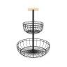 Fruteira Metal Dupla Redonda 40/24cm Fruteira Metal Dupla Redonda 40/24cm