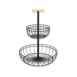 Fruteira Metal Dupla Redonda 40/24cm