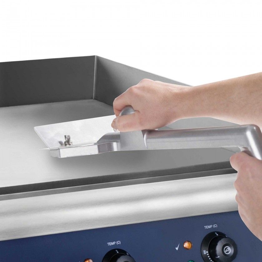 Raspador Placa Grill Profissional 42X15X12cm