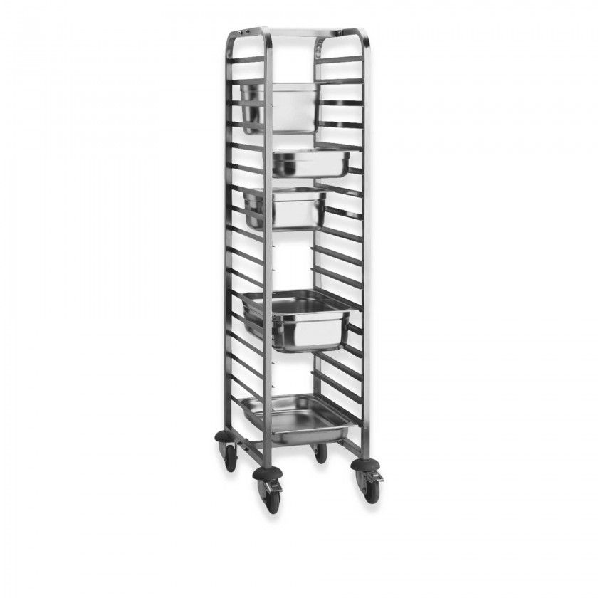Carro Porta Bandejas Lacor 45X62X172cm Carro Porta Bandejas Lacor 45X62X172cm