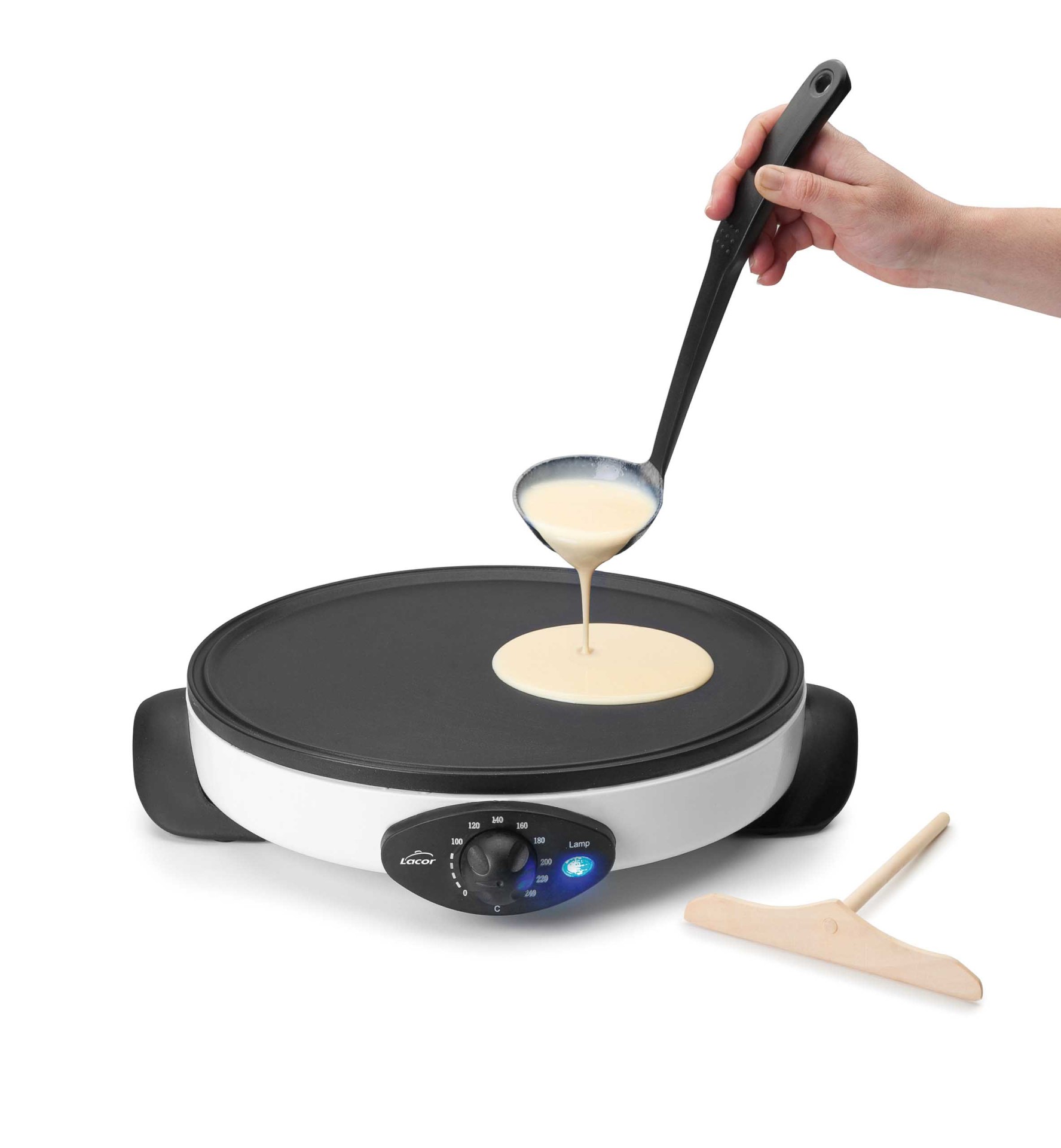 Crepeira Elétrica 1000W 240°C 40X39X8cm