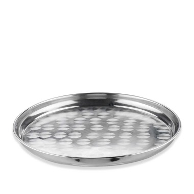 Bandeja Serviço Inox 32cm