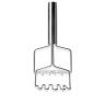Esmagador Batata Inox 10.5X8.5X24cm Esmagador Batata Inox 10.5X8.5X24cm