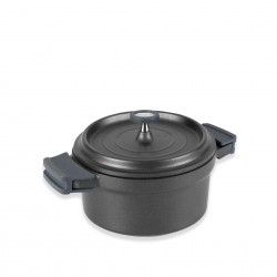 Caarola Alumnio Fundido Redondo Preto 6.7L 28X11.5cm