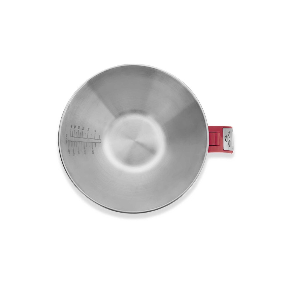 Balança Cozinha Digital Inox com Bacia 5kg 21cm