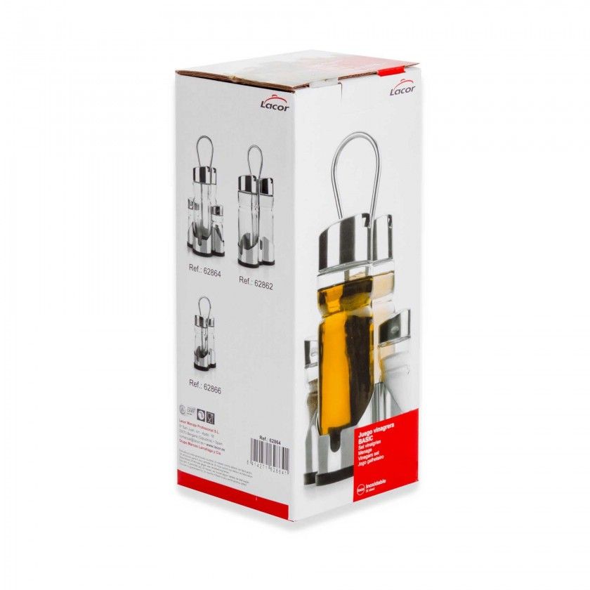 Galheteiro Basic com 4 Peças 37.5 / 175ml Galheteiro Basic com 4 Peças 37.5 / 175ml