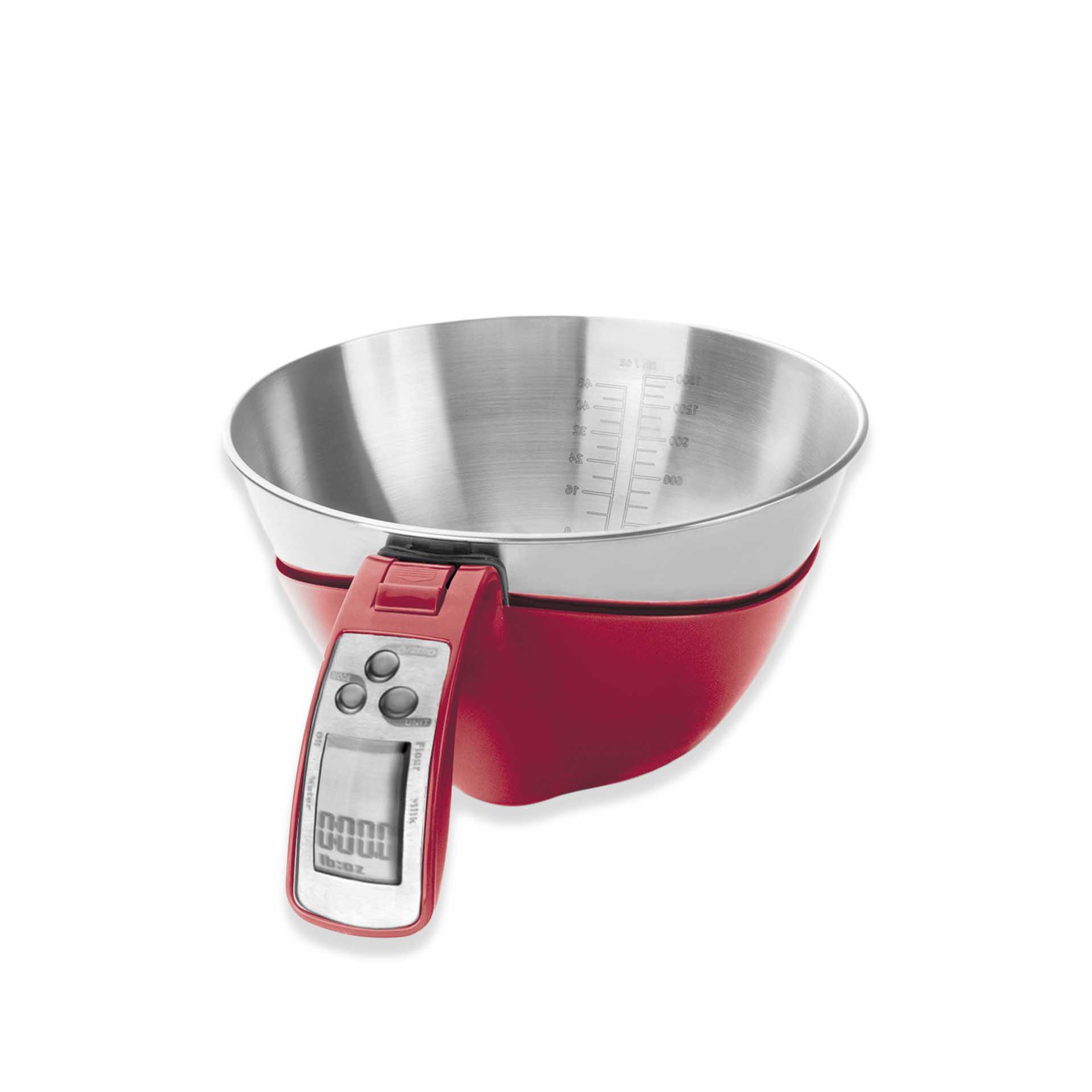 Balança Cozinha Digital Inox com Bacia 5kg 21cm