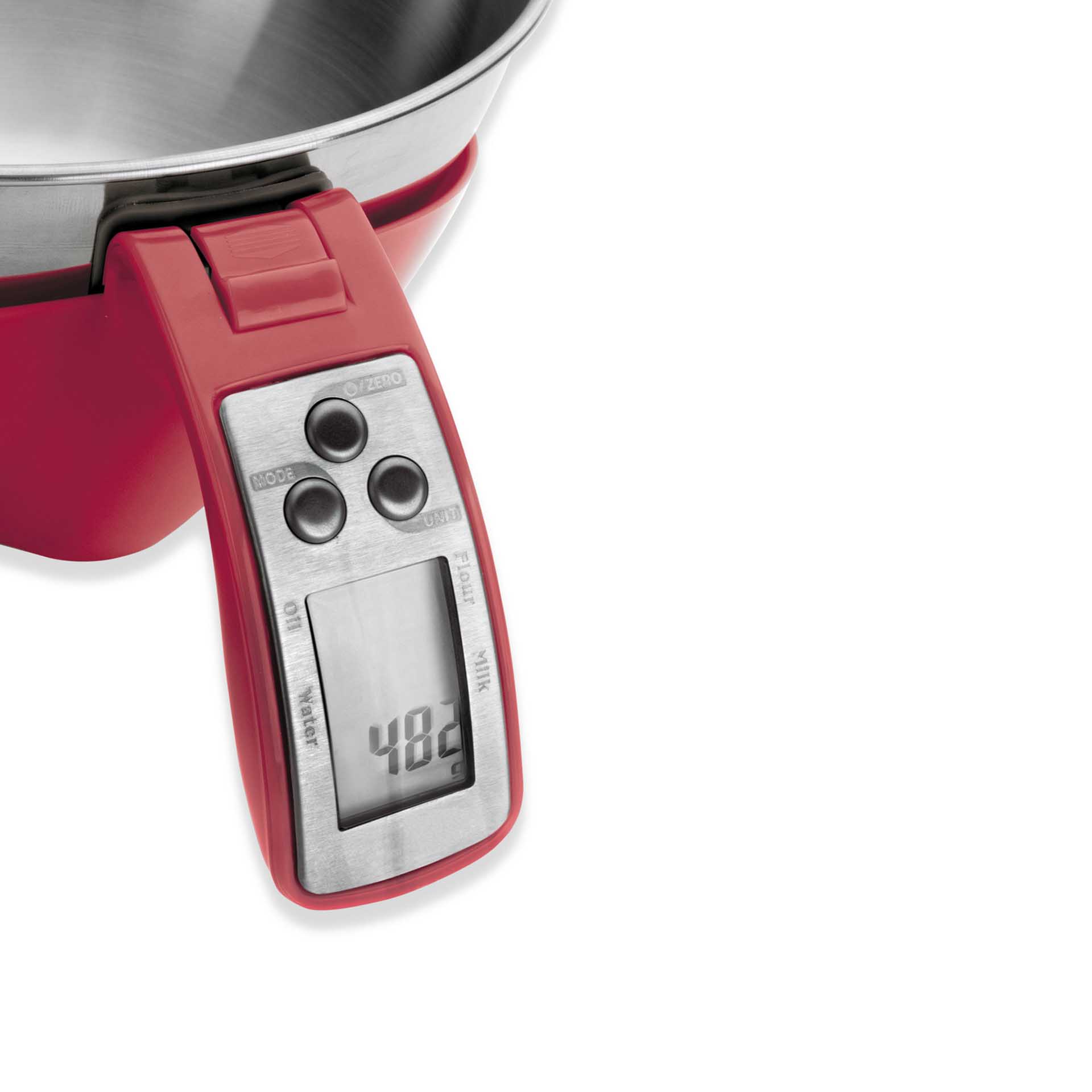 Balança Cozinha Digital Inox com Bacia 5kg 21cm