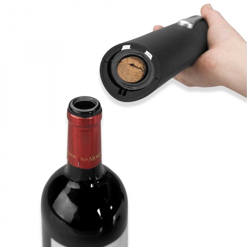 Saca-Rolhas Elétrico com Base Carregamento 1.2W 12X32cm Saca-Rolhas Elétrico com Base Carregamento 1.2W 12X32cm