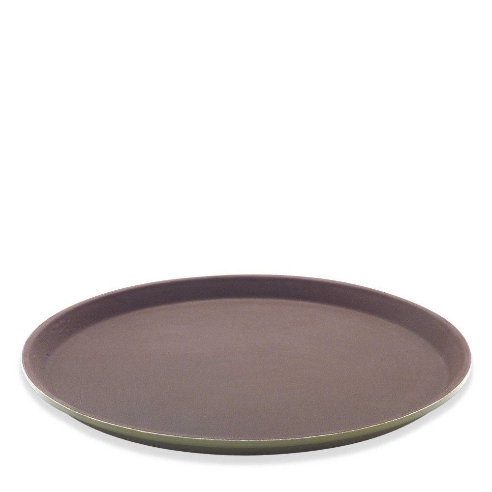 Bandeja Servi�o Antideslizante Fibreglass Redonda