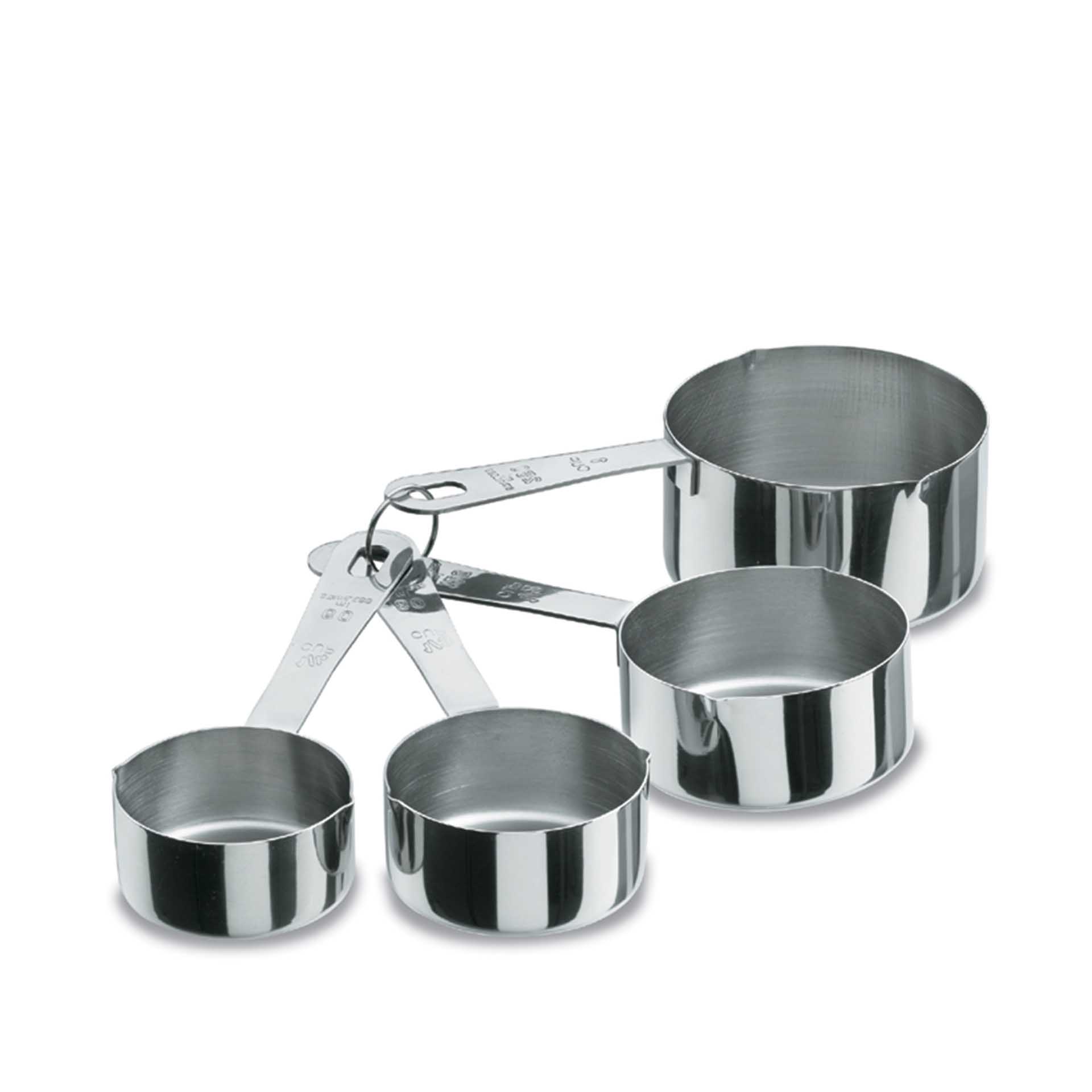 Caçarola Medidora Inox 60/80/125/250ml Pack 4
