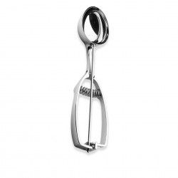 Colher Gelado Inox Oval 5.3X4.1cm