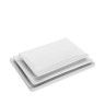 Bandeja Melamina Classic Retangular Branca 30X20.8X2.3cm Bandeja Melamina Classic Retangular Branca 30X20.8X2.3cm