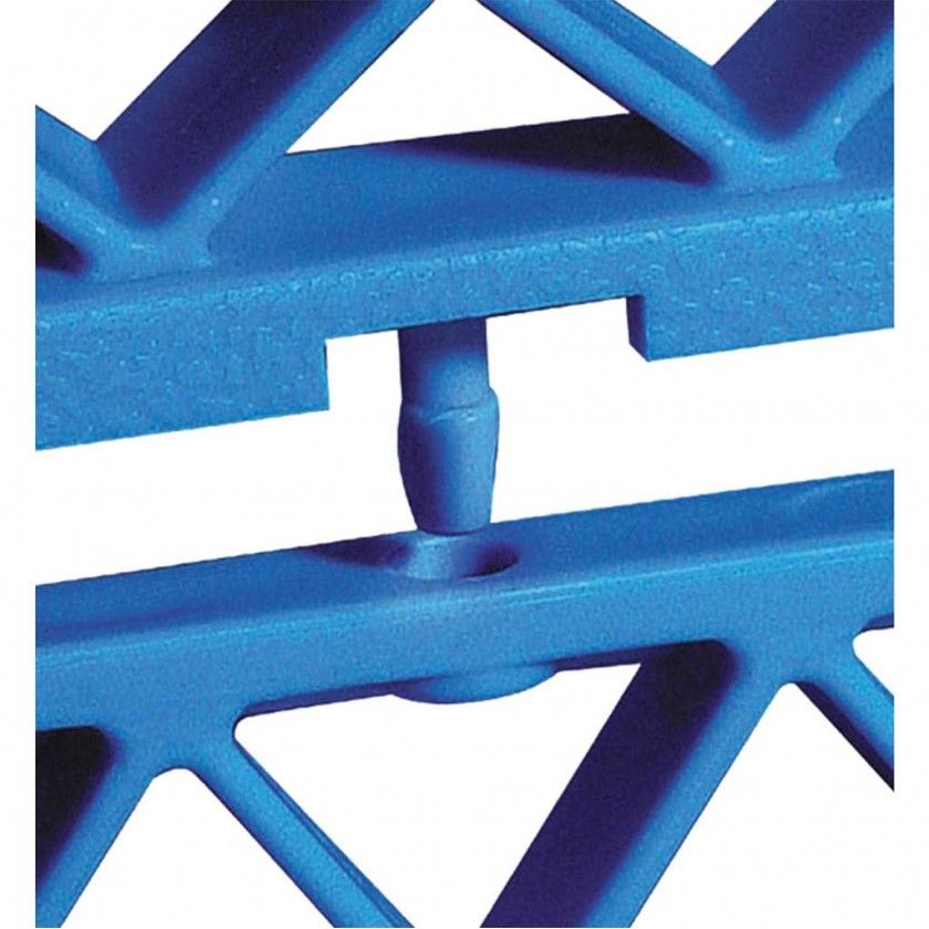 Casta Base Rack 16 Compartimentos Azul 50X50X10.3cm