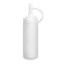 Frasco Molho Plástico Tampa Polieteno Branco 700ml 7X26cm Frasco Molho Plástico Tampa Polieteno Branco 700ml 7X26cm