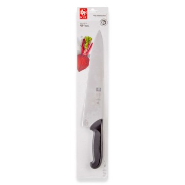 Faca Chefe Icel Cabo Preto 32CM