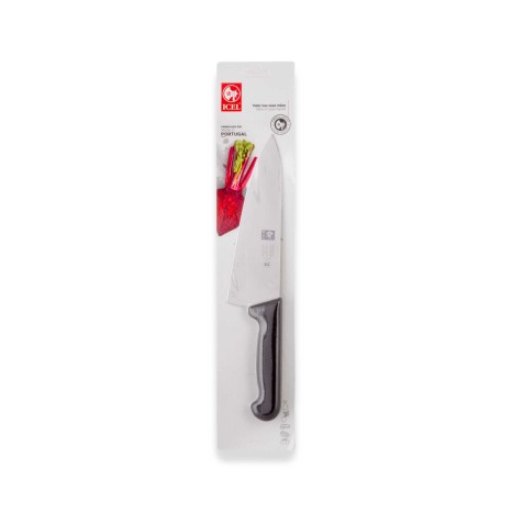 Faca Chefe Icel Cabo Preto - Image product